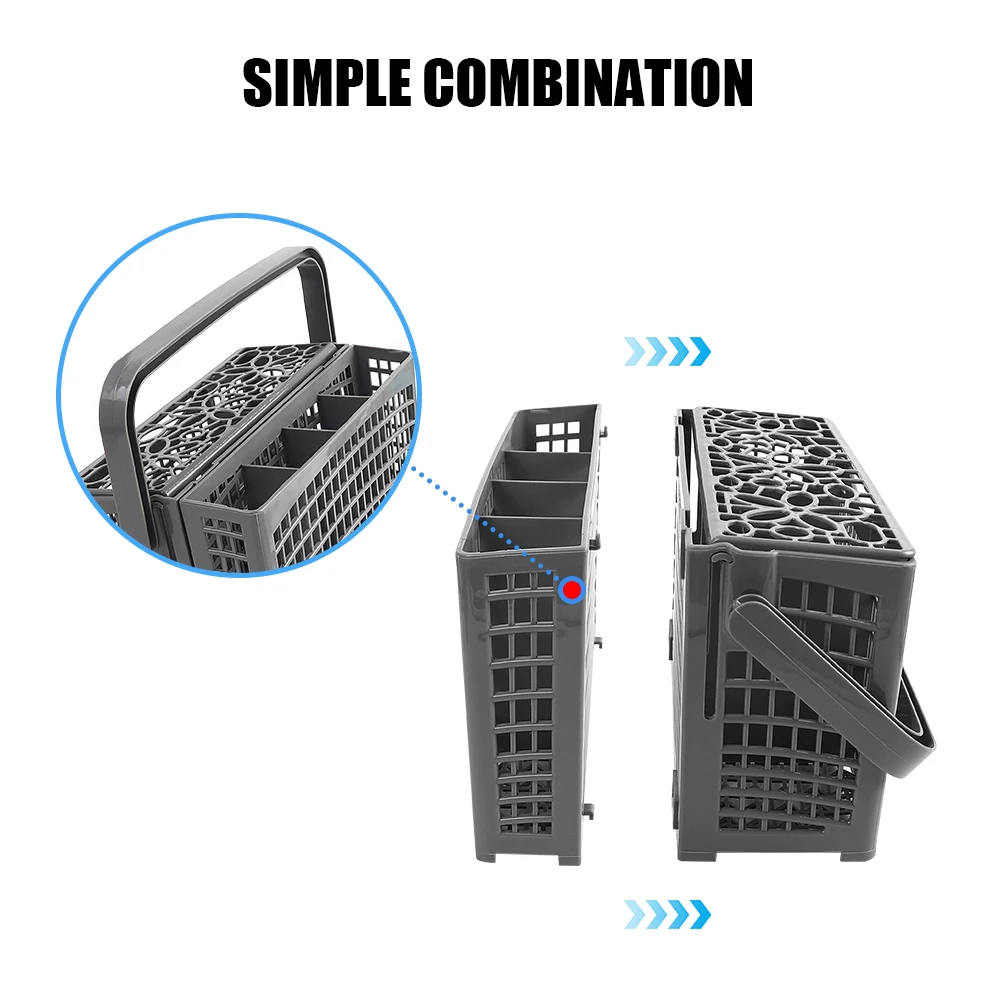 Universal Dishwasher Silverware Knives Forks Basket for Bosch for Maytag for Kenmore for Whirlpool for Samsung for Kitchenaid