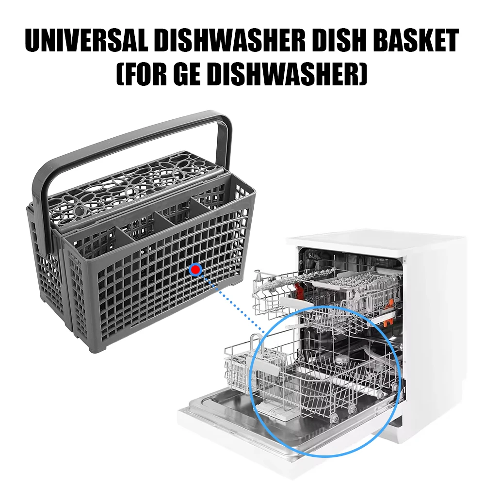 Universal Dishwasher Silverware Knives Forks Basket for Bosch for Maytag for Kenmore for Whirlpool for Samsung for Kitchenaid