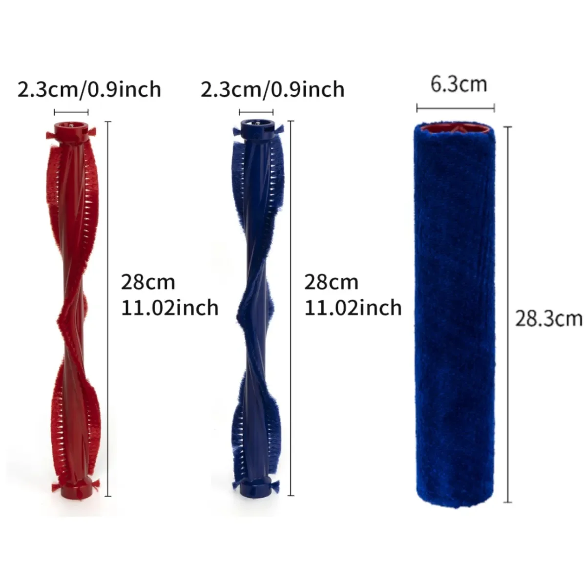 Wash G1 Roller Brush Bar Soft Roller Brush For Dyson WashG1 Wet Vacuum Cleaner, High-efficiency Clearing Front and Rear debris