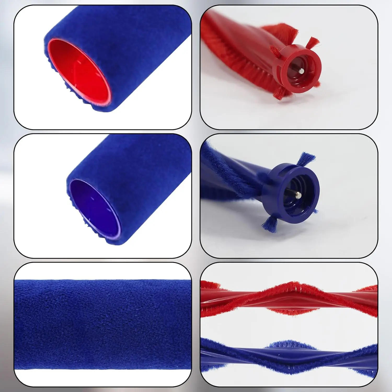 Wash G1 Roller Brush Bar Soft Roller Brush For Dyson WashG1 Wet Vacuum Cleaner, High-efficiency Clearing Front and Rear debris