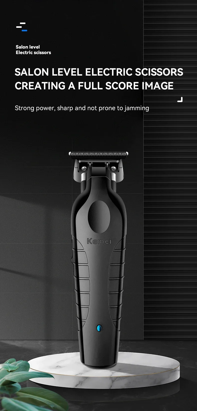 Kemei Hair Clipper Km-2299 Km-1757 Km-TX10 Hair Trimmer Machine Local Cooling Professional Haircut Machine 0 mm Clippers Set