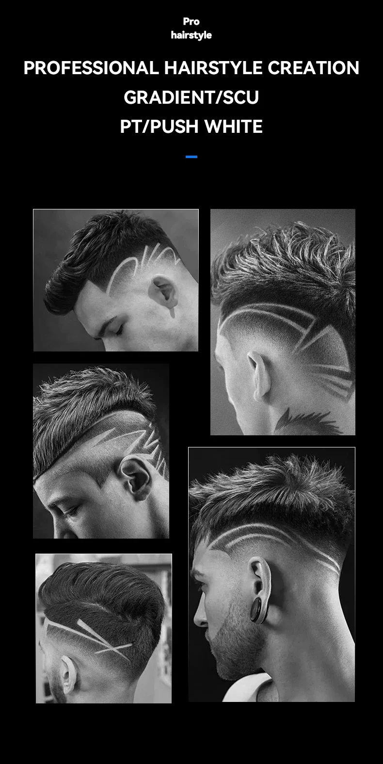 Kemei Hair Clipper Km-2299 Km-1757 Km-TX10 Hair Trimmer Machine Local Cooling Professional Haircut Machine 0 mm Clippers Set