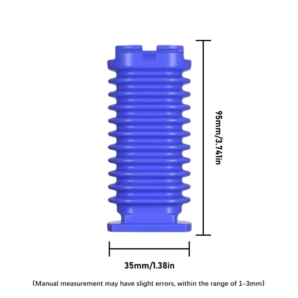 Vacuum Lower Duct Hose For Dyson V8slim/Digital Slim/V10 Slim/V12/V12slim/V15 Detect Slim Vacuum Cleaner Blue Hose（1/2PCS)
