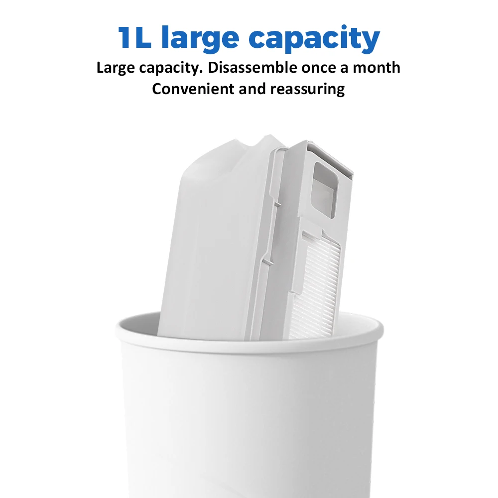 Dust Bags For Narwal Freo X Ultra/Freo X Plus/Freo Pro/J4/J4Lite/J5/J6/R10/K1 Robot Vacuum Cleaner 1L Capacity With HEPA Filter