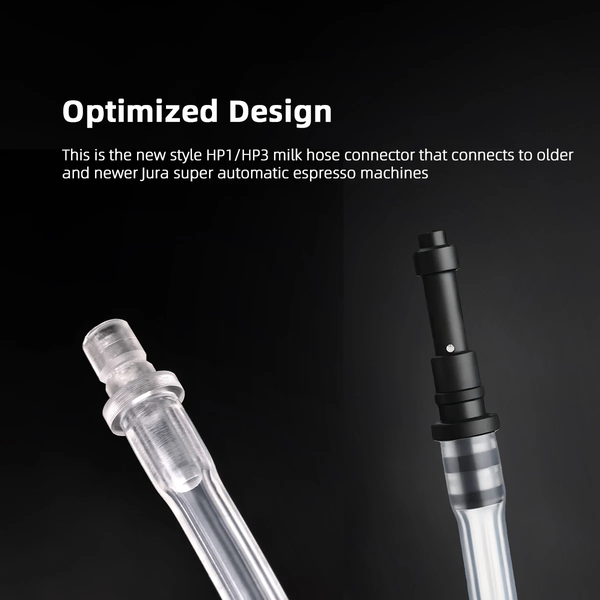 Milk System Replacement Parts With Adapter And Cleaning Brushes Compatible with Jura Coffee Machine Models