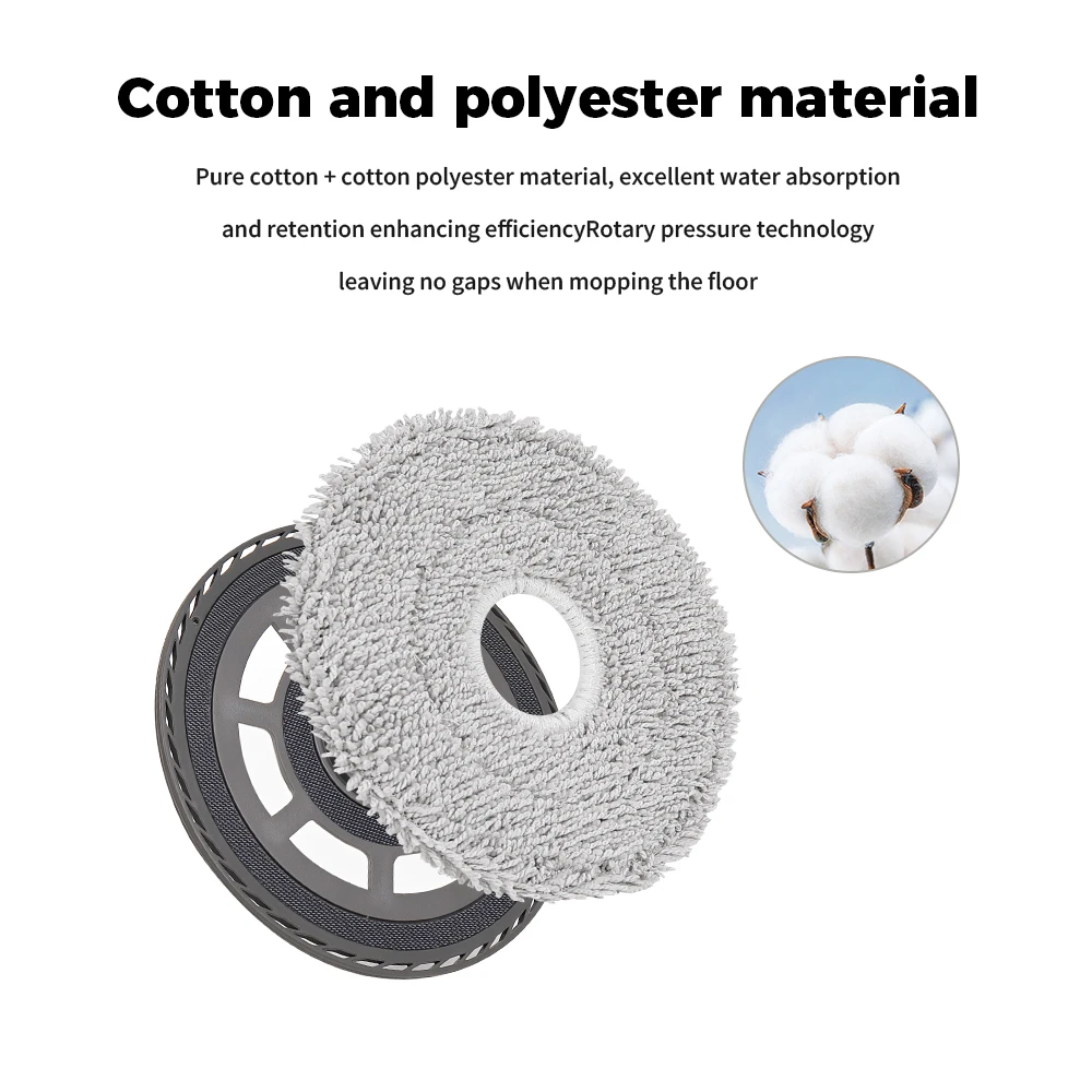 Mop Pad For Dreame L10/L20/L30 Ultra/X10/X40/X50 Ultra/X20/X30/X40/X50 Pro/S10 Pro For Xiaomi Mijia Omni X10+ X20+/Mop 3S Part