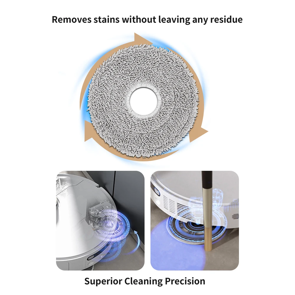 Mop Pad For Dreame L10/L20/L30 Ultra/X10/X40/X50 Ultra/X20/X30/X40/X50 Pro/S10 Pro For Xiaomi Mijia Omni X10+ X20+/Mop 3S Part
