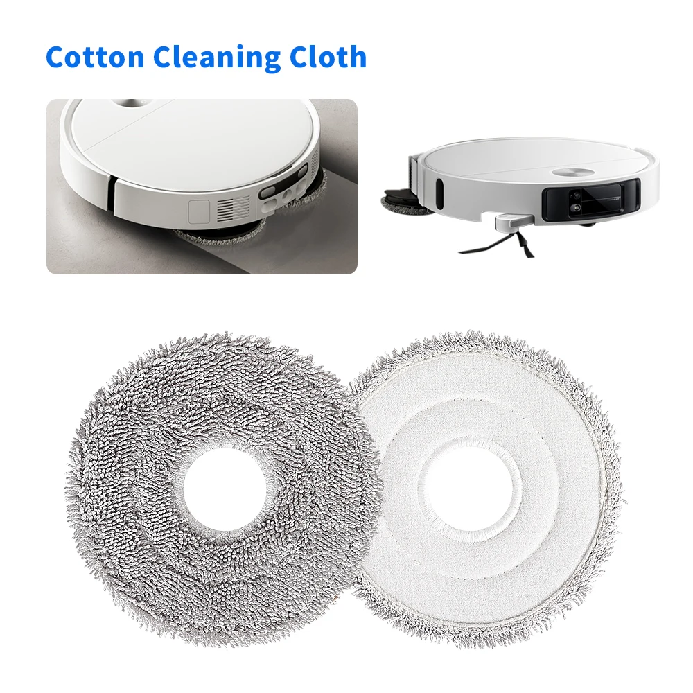 Mop Cloths Dust Bag Replacement For Xiaomi 5 Pro/OV21CN/X10 Plus/X20 Plus/M30S/M30 Pro Mop Rags Bags Robot Vacuum Cleaner Parts