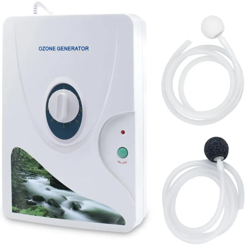 600mg Ozone Generator Water Ozonator O3 Ozone Machine 600mg/h for Home Air, Water, Fruits, Vegetables Clean EU US Plug