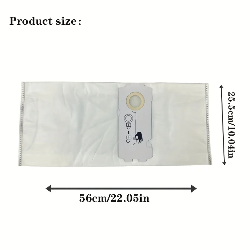 8pcs FeStool Series Vacuum Cleaner Dust Bags. Compatible for FeStool CT MINI, CT MID, and CT 15 Filter Bags.