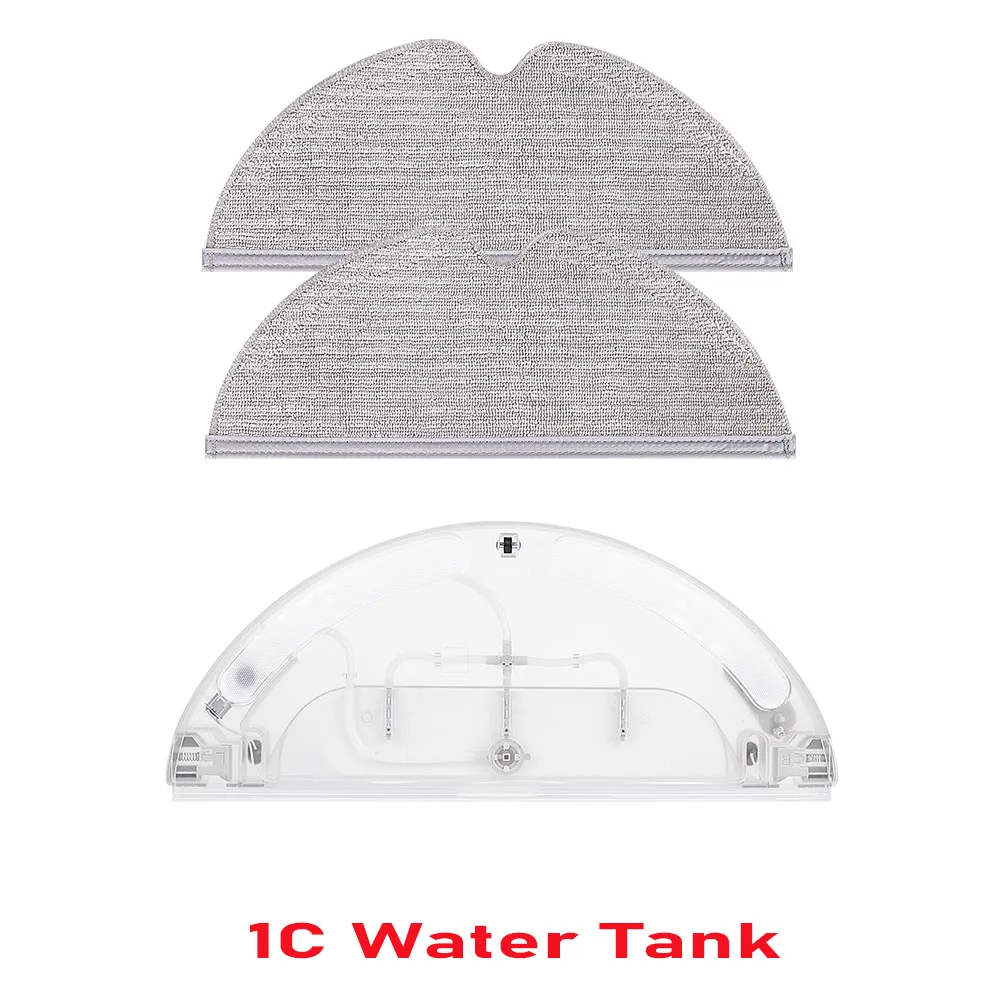 For Xiaomi Mijia 1C 2C 1T STYTJ01ZHM For Dreame F9 Robot Vacuum Cleaner Mops Water Tank Hepa Filter Main Side Brush Dust Box Kit