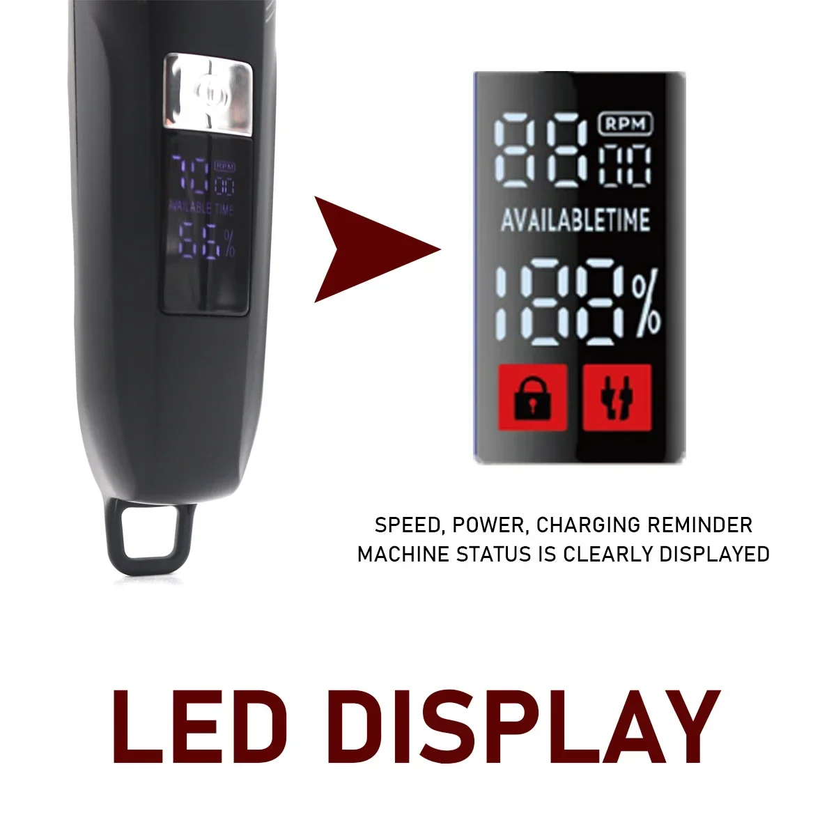 Kemei Hair Clipper Km-1550 Design Hair Trimmer Professional Electric Carving Hair Salon Clipper for Commercial Clippers for Men