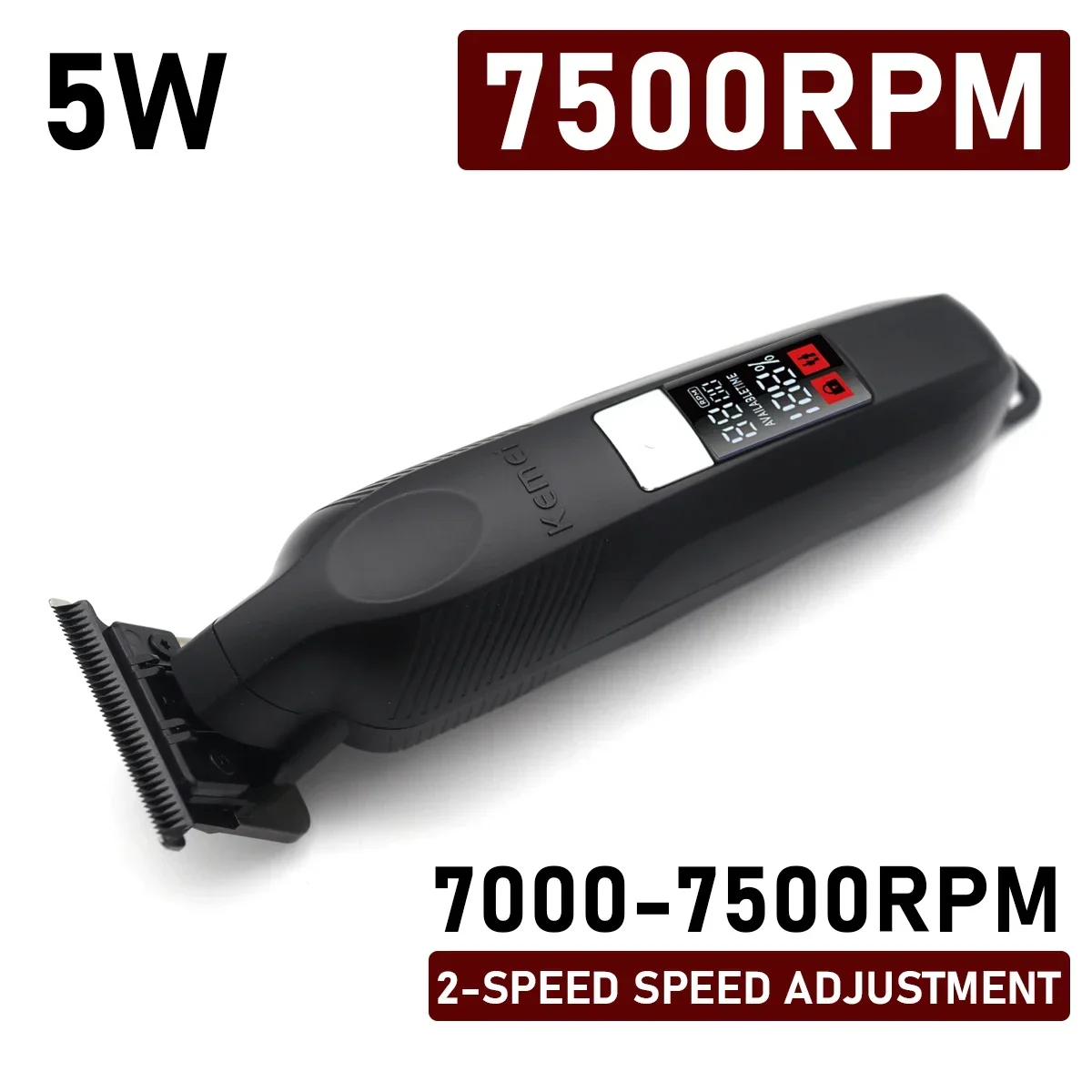 Kemei Hair Clipper Km-1550 Design Hair Trimmer Professional Electric Carving Hair Salon Clipper for Commercial Clippers for Men