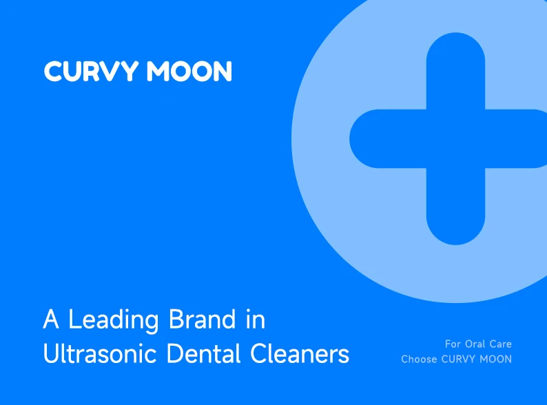 CURVY MOON T10 Electric Ultrasonic Calculus Scaler Tartar Eliminator Tooth Whiting Cleaning 5 Mode with UV LED Oral Care Tools
