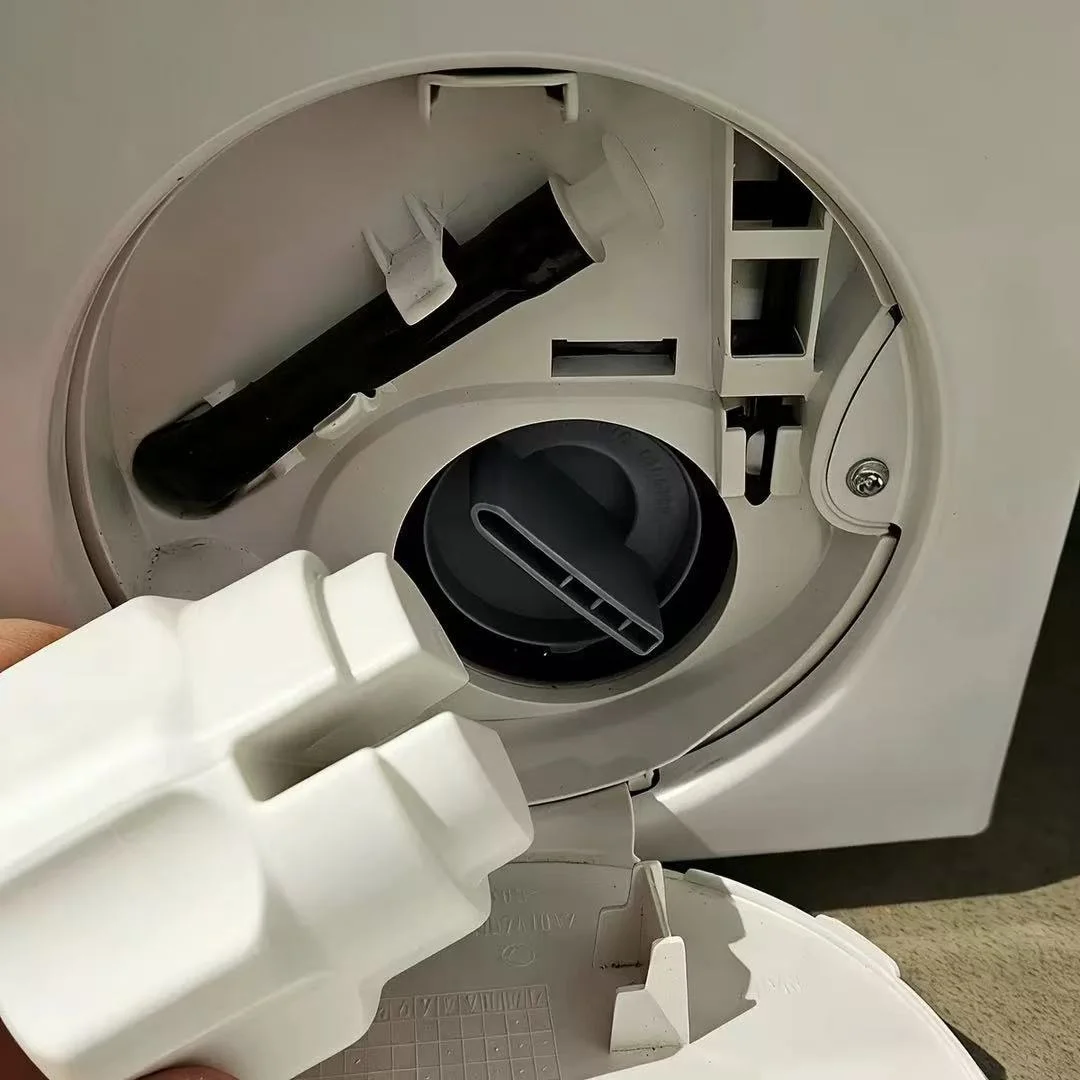Ergonomic Drain Pump Filter Wrench Opener,Easy Grip Stuck Filter Cap Removal Tool for Front Load Washing Machine DIY Maintenance
