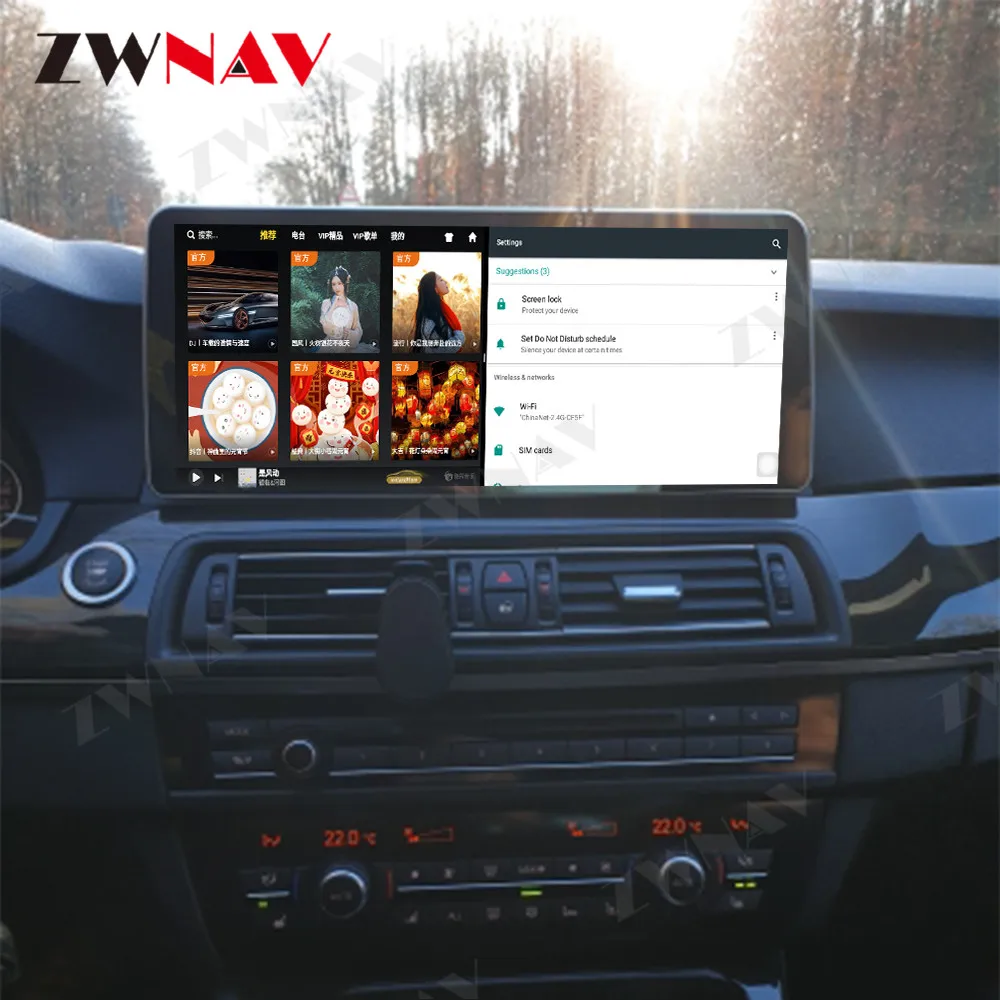 128G 12.3" Carplay Android For BMW X5 E70 X6 E71 F10 F11 F07 2011 2012 2013 2014 2015 2016 GPS Radio Receiver Audio Stereo Unit