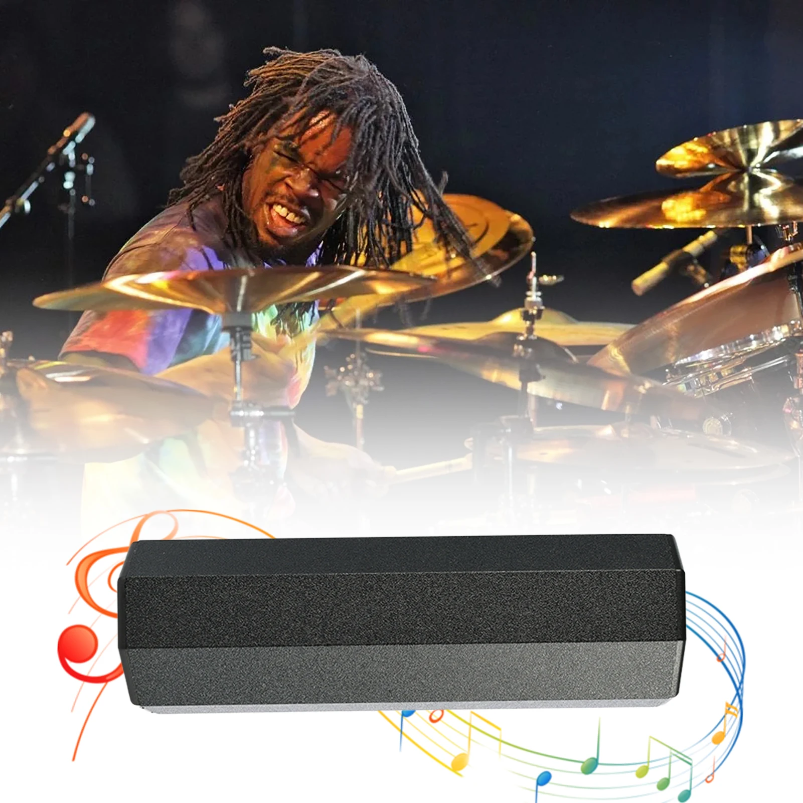 Octagonal Aluminum Shaker For Percussionists And Drummers High Definition Musical Instrument For Live Settings Or Studio