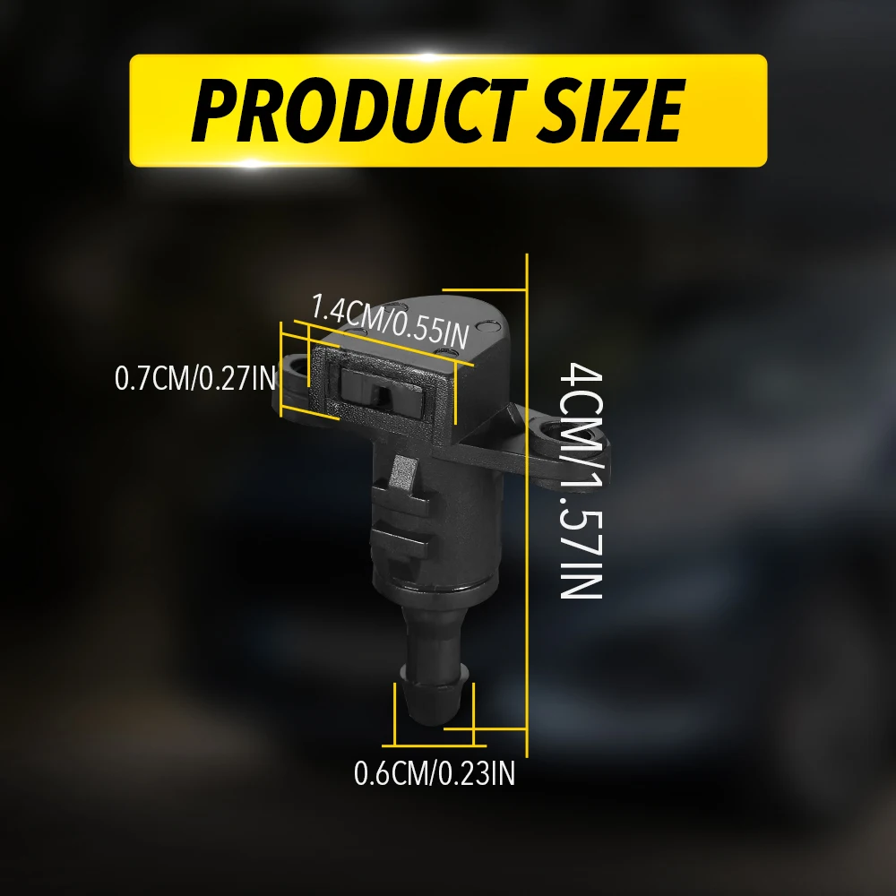 2/1Pcs Car Windscreen Washer Jet For Hyundai I10 2013 2014 2015 2016 Car Front Windshield Wiper Nozzle Jet Sprayer Outlet