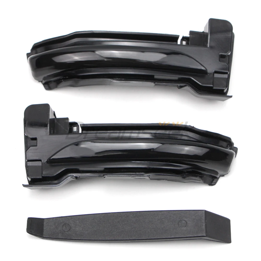 Smoke Lens LED Rearview Mirror Light Turn Signal Lamp for Ford Escape Kuga CX482 2020 2021 2022 Dynamic Yellow Indicator Blinker