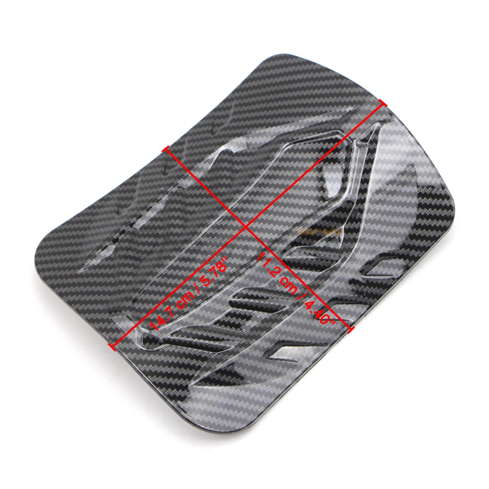 Carbon Style Fuel Tank Cover for Yamaha NMAX155 NMAX125 2020 2021 2022 2023 Motorcycle Gas Oil Petrol Tank Guard Protector Cap