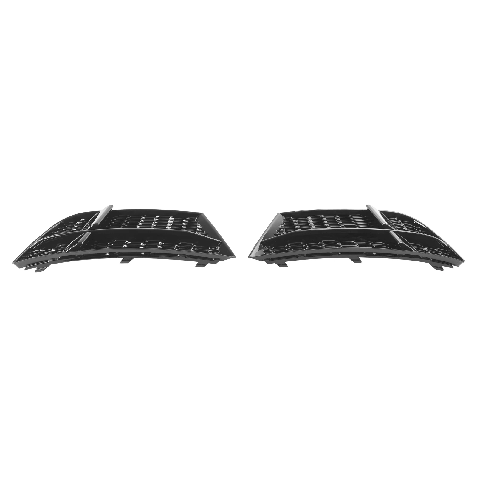 Artudatech Front Fog Light Cover Bezel Grill Grille Fit for AUDI A3 8V S-LINE 2017-2019