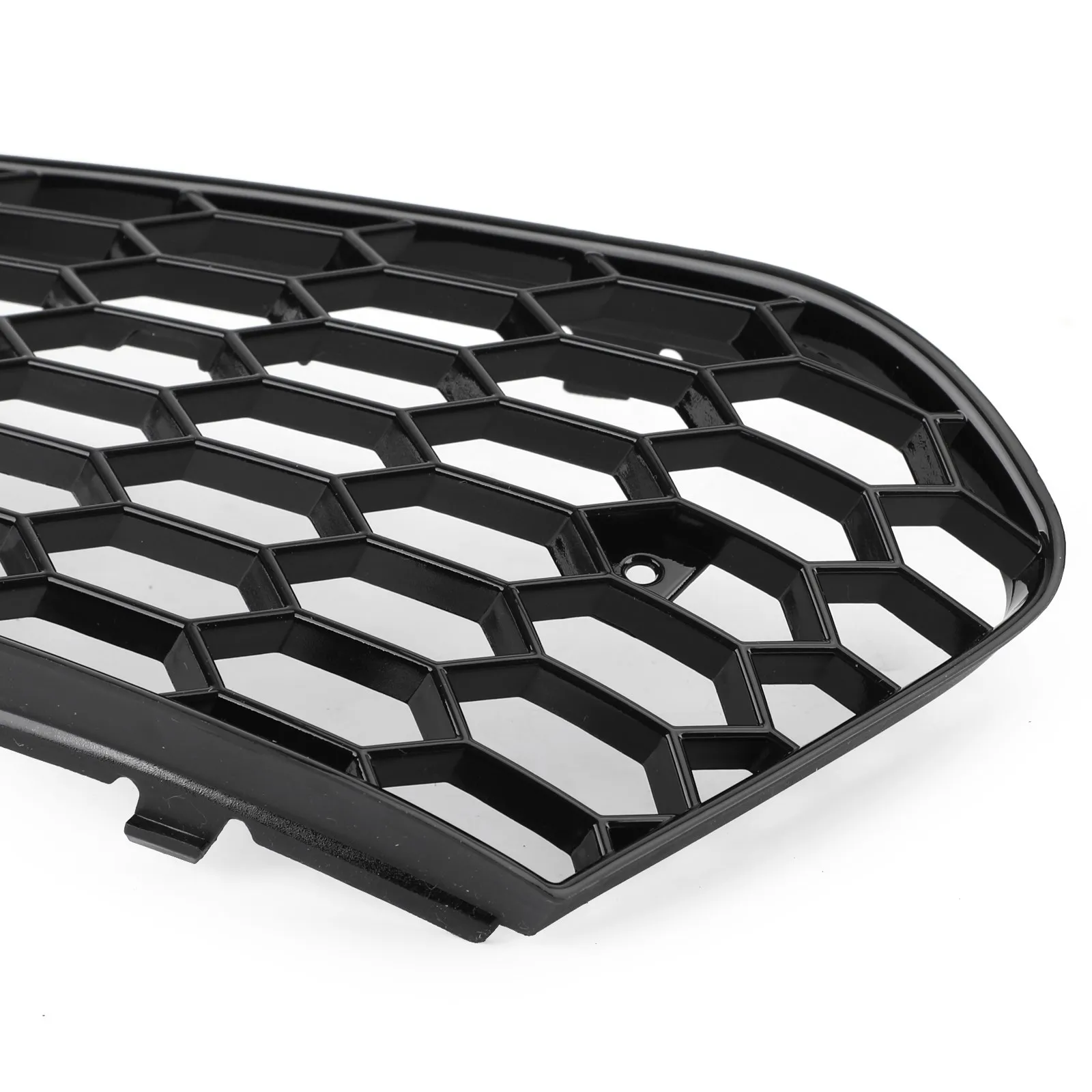 Artudatech Pair Honeycomb Mesh Fog Light Open Vent Grill Intake Fit for Audi A4 B8 2009-2012