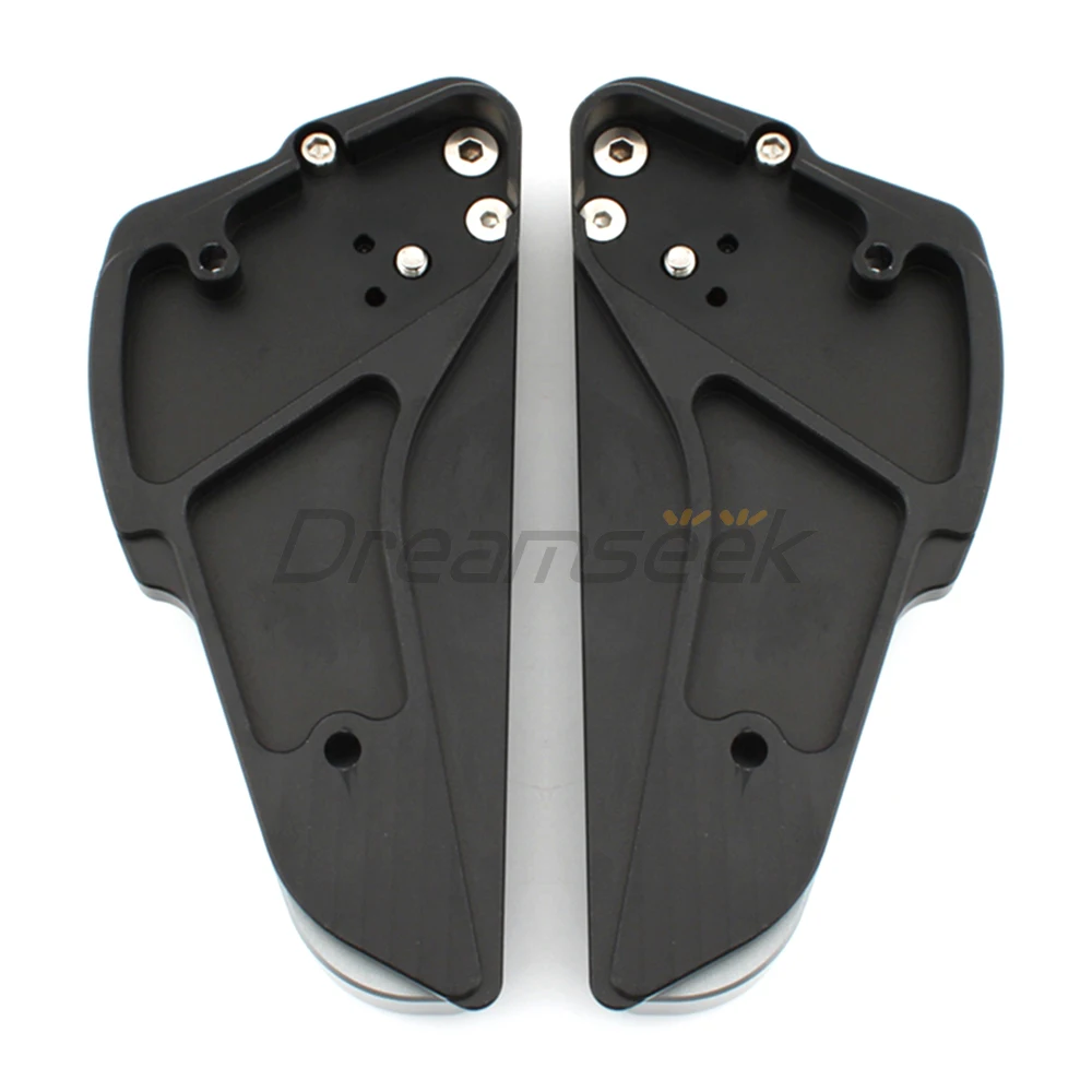 Rear Foot Pedal Passenger Footpegs Rest for Vespa Primavera Sprint 125 150 2017-2022 Motorcycle Foldable Footrests Peg Black CNC