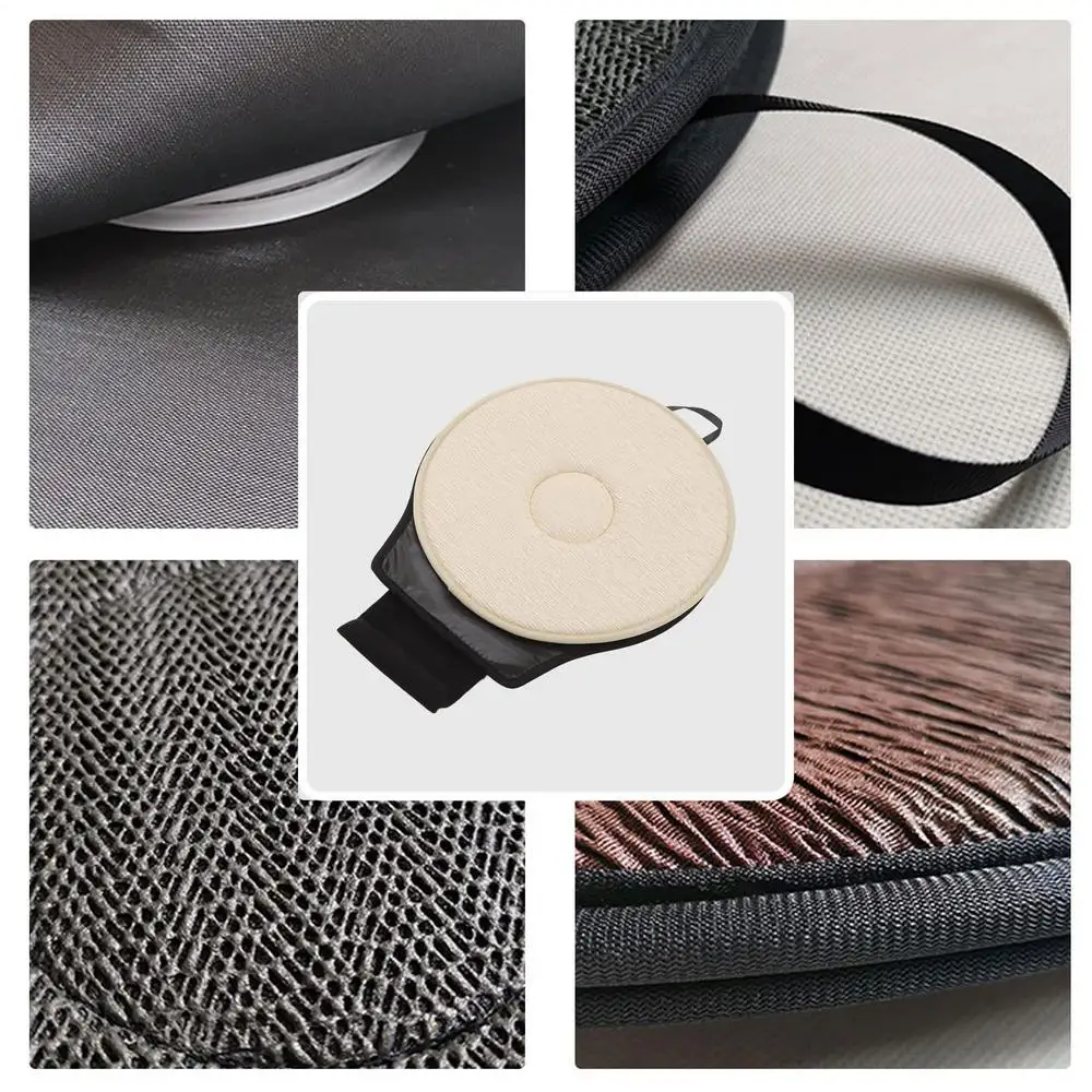 360 Swivel Seat Cushion Car Seat Aid Chair Seat Revolving Cushion Rotation Auto Memory Foam Pad Mat For Elderly Pregnant Woman