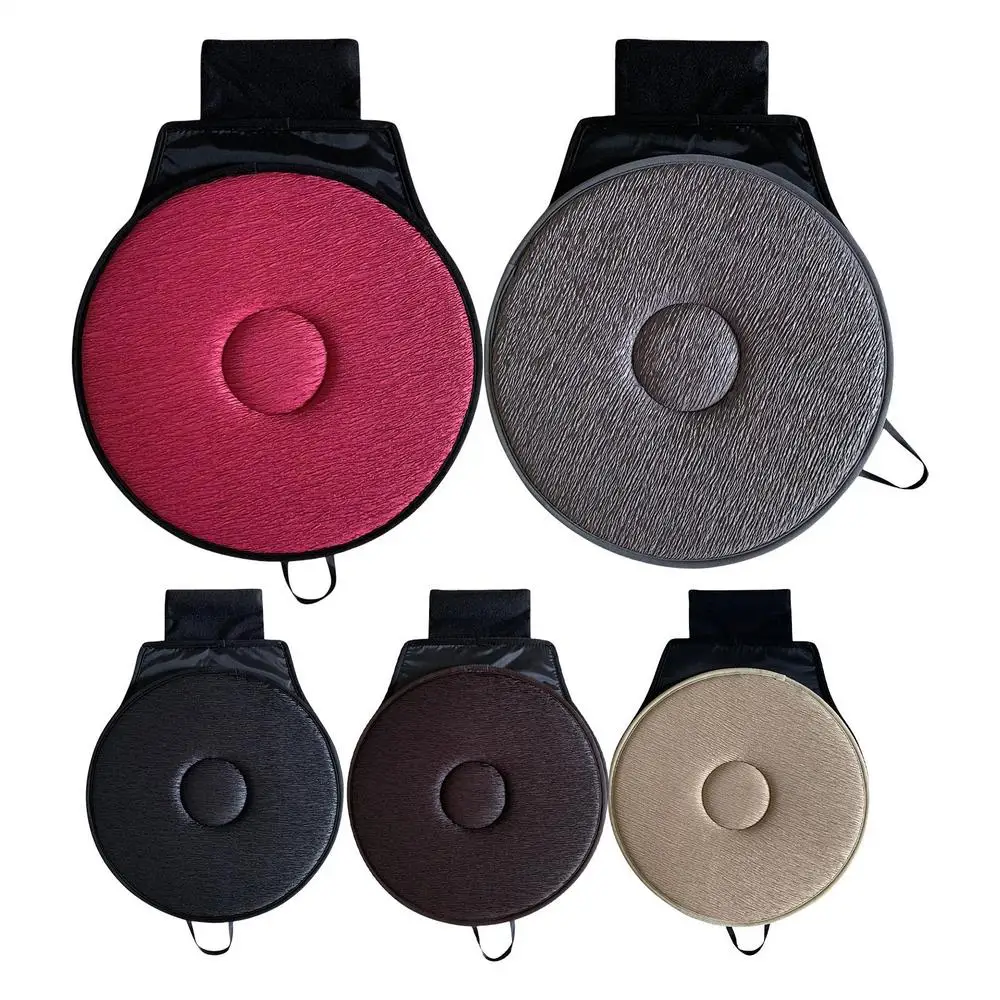 360 Swivel Seat Cushion Car Seat Aid Chair Seat Revolving Cushion Rotation Auto Memory Foam Pad Mat For Elderly Pregnant Woman