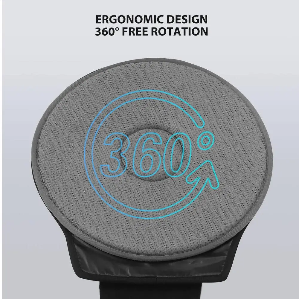360 Swivel Seat Cushion Car Seat Aid Chair Seat Revolving Cushion Rotation Auto Memory Foam Pad Mat For Elderly Pregnant Woman