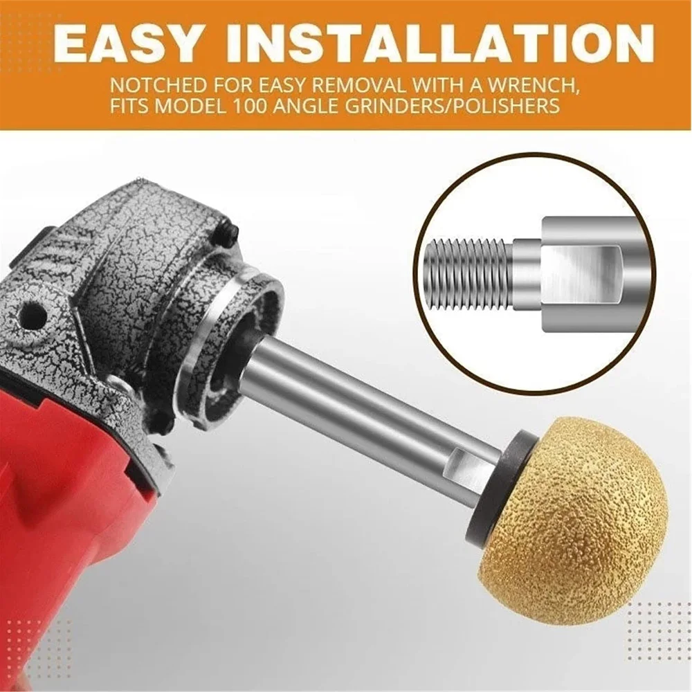 M10 Thread Adapter Extension Rod Shaft Angle Grinder Extension Connecting Rod