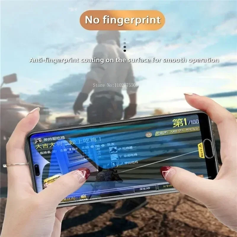3Pcs Full Cover Tempered Glass For Huawei Pura 70 Pro P60 P50 P40 P30 Pro Screen Protector For Huawei Mate 60 50 40 30 20 Pro
