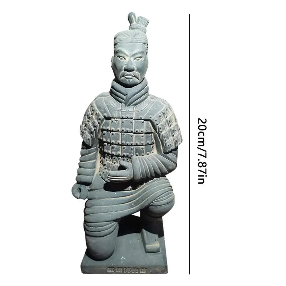 Collectibles Terracotta Warriors Statues Xian China Terracotta Warrior Clay Statues Chinese Cultural Decor China Qin Dynasty