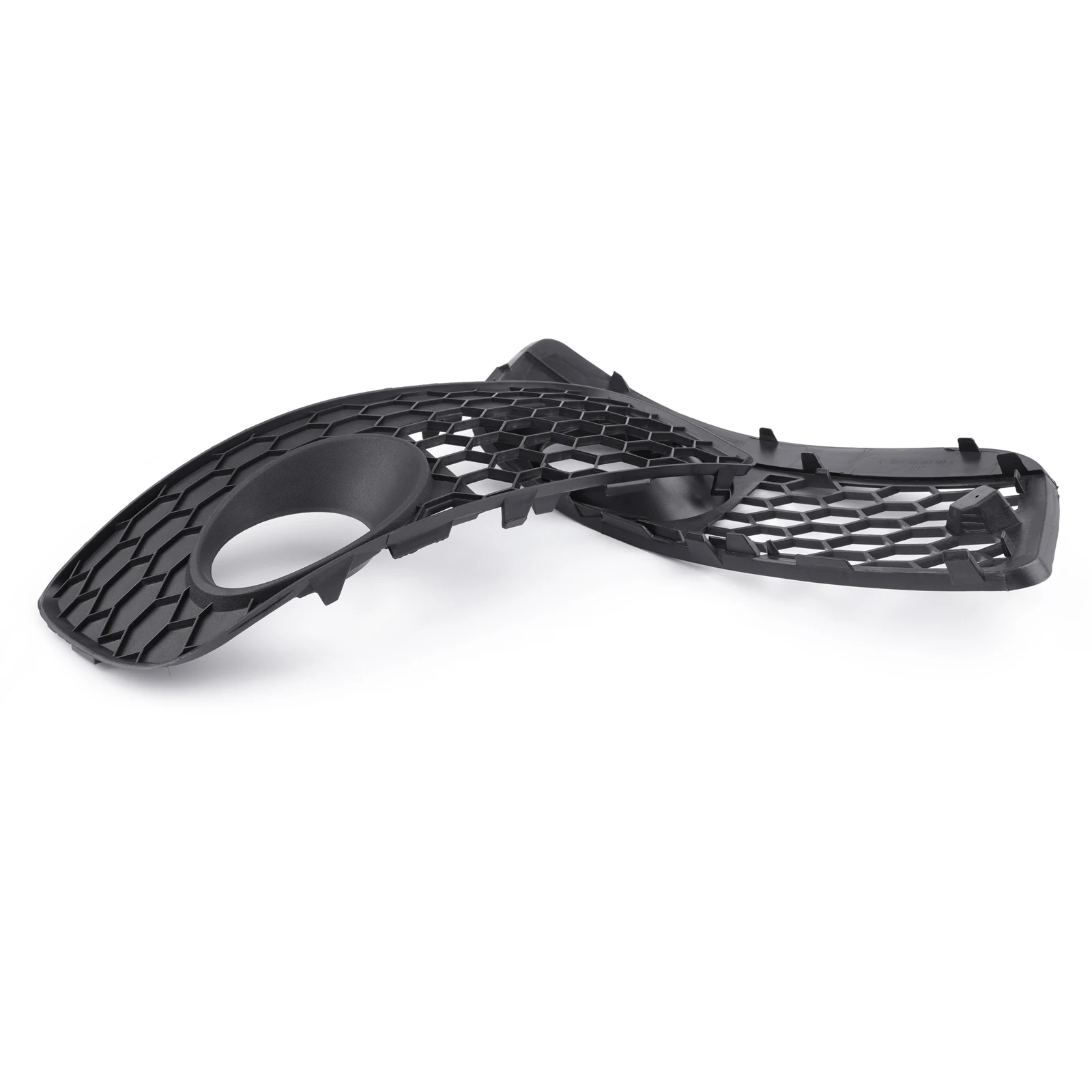 Artudatech Pair Front Bumper Fog Lamp Lights Grill Grille For VW GOLF MK5 GTI 2006-2009