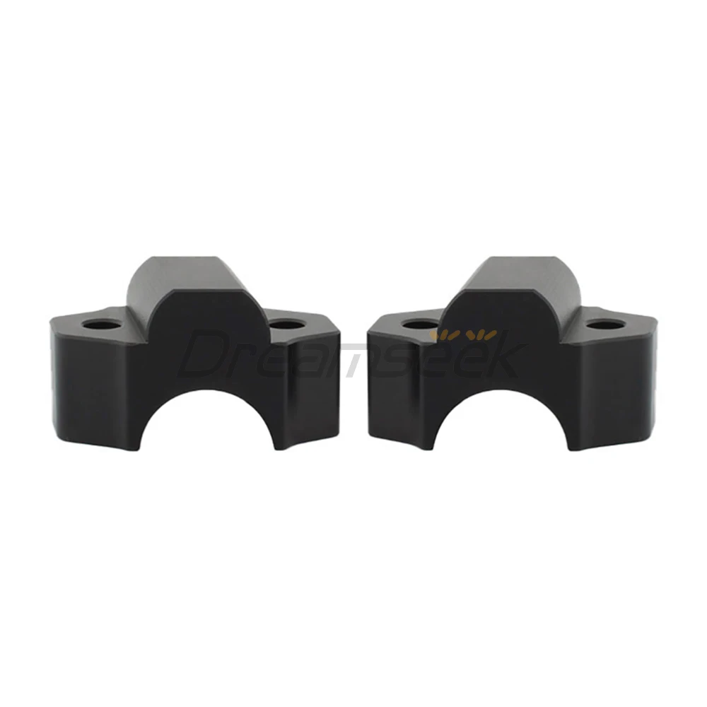 Handlebar Riser Clamp Mount for Yamaha MT-09 2015-2020 XSR900 2016-2024 Yamaha XT1200Z Super Tenere 2010-2024 Adapter Black