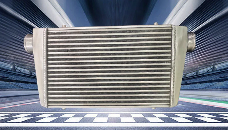 Aluminum Intercooler Front Mount 450*300*75 Bar&Plate 450 X 300 X 75mm