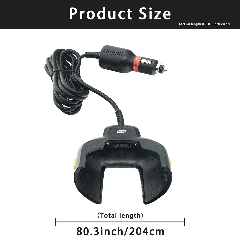 Car Vehicle Charger Cable for Motorola Zebra Symbol TC70 TC72 TC75 TC77 TC70X TC75X,CHG-TC7X-CLA1-01