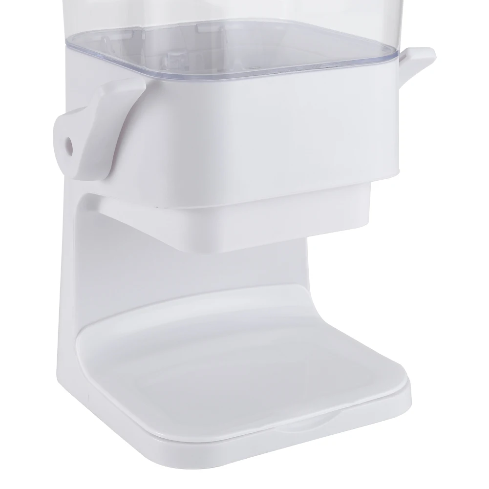 【Lifeideas】White Cereal Nuts Storage Container Dispenser for Kitchen