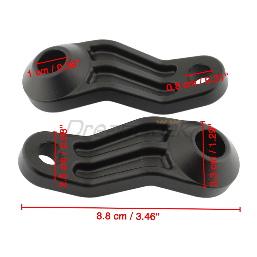 Rear Turn Signal Light Bracket Holder for Triumph Street Twin Bonneville T100/SE/T120/Scrambler Indicator Support Mount Aluminum
