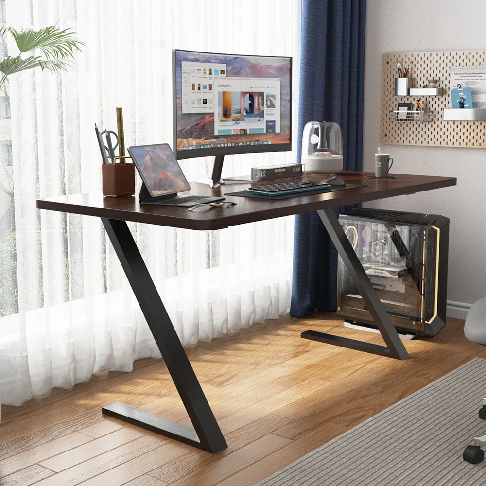 Livingandhome Height Metal Table Legs Furniture Accessories Anti-slip Black Iron Table Leg Round Metal Table Legs