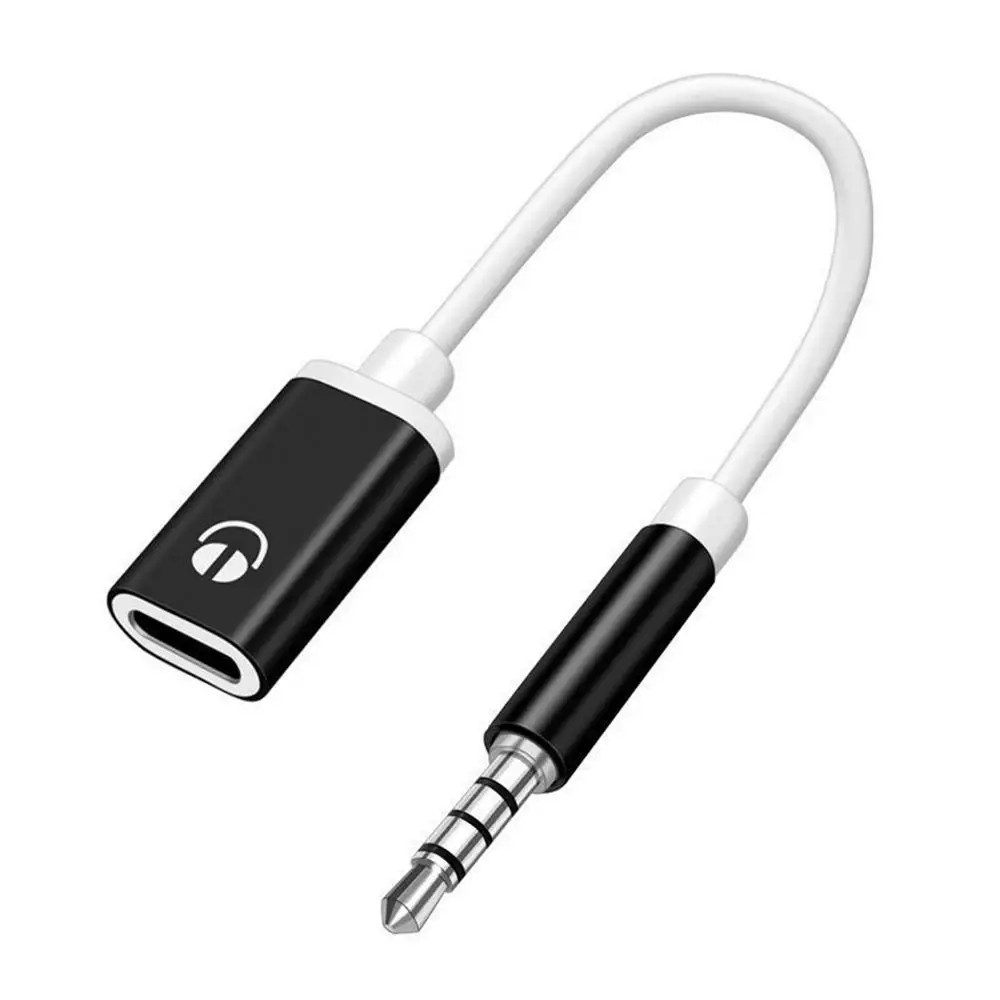 3.5mm Male to Type-c Female Converter Headphone Converter Aux Cable Type-C To 3.5mm Jack Converter for MP3 Player, Laptop,Tablet