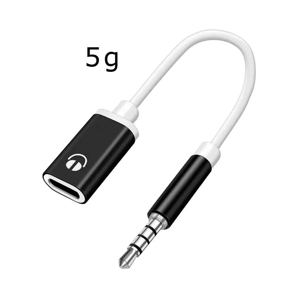 3.5mm Male to Type-c Female Converter Headphone Converter Aux Cable Type-C To 3.5mm Jack Converter for MP3 Player, Laptop,Tablet