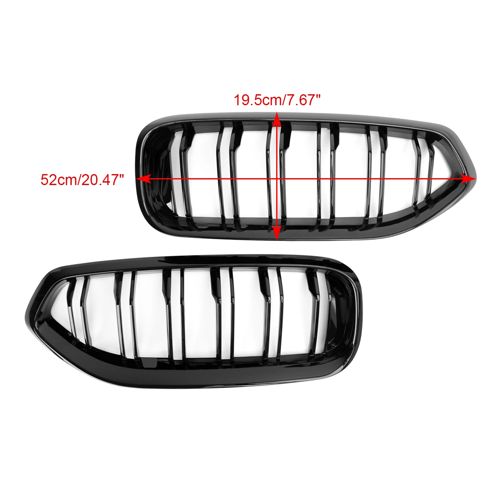 Artudatech Gloss Black Front Kidney Grill Grille Fit for for BMW G29 Z4 20I 30I M40I 2019-2024 2020 2021 2022 2023