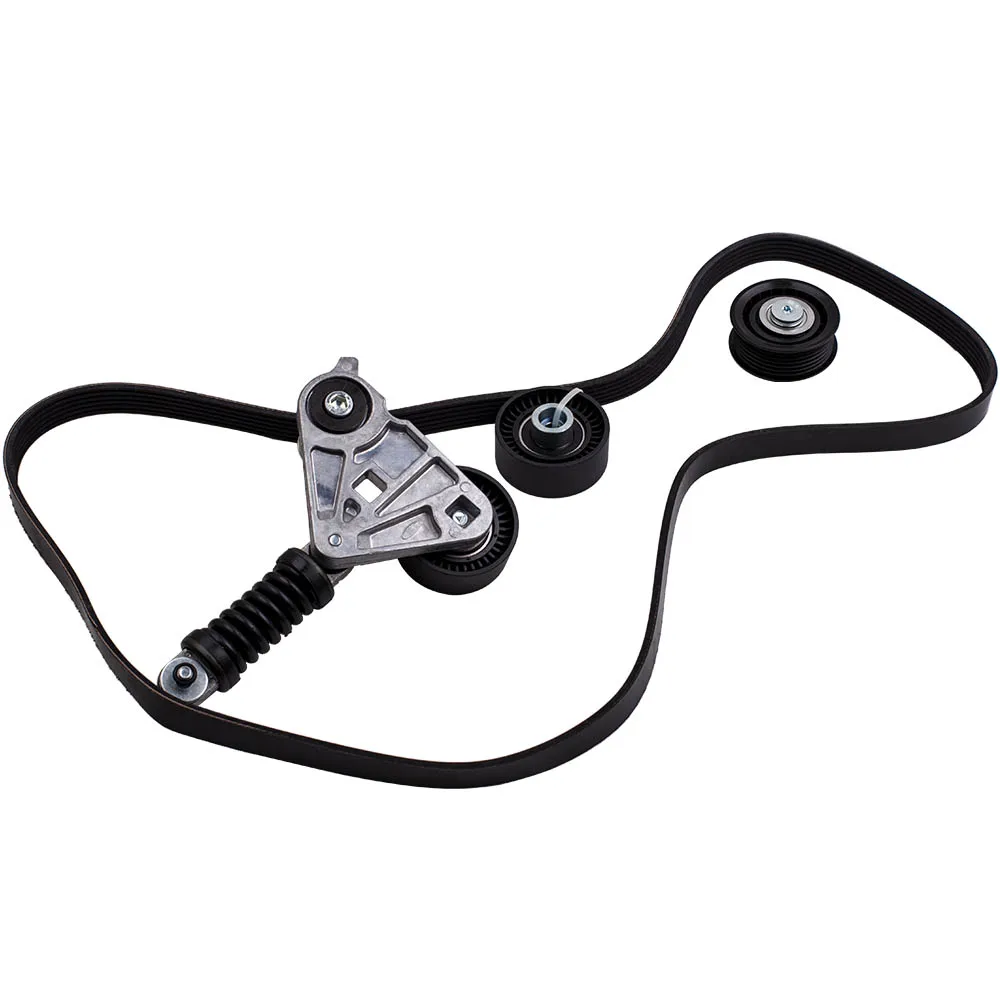 Generator Fan Belt Tensioner Kit Fit For Jaguar X-Type 2003-2009 2.0 2.2 Diesel