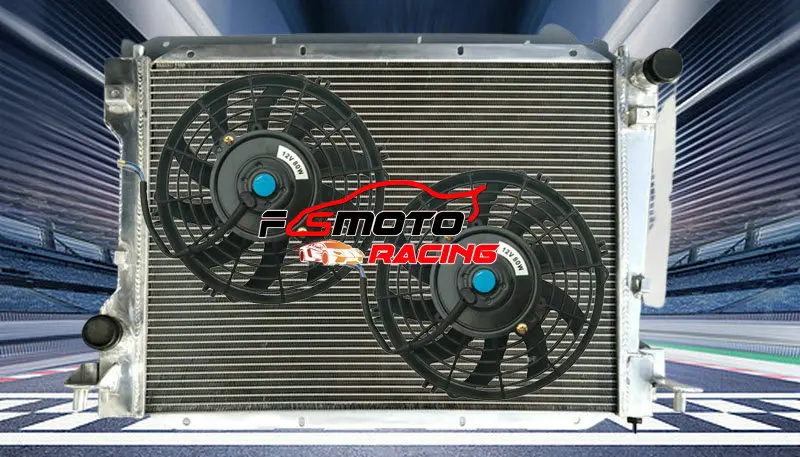 FOR FORD JAGUAR LINCOLN FITS THUNDERBIRD S-TYPE LS 3.9 3.0 4.0 4.2 Aluminum Radiator +fan
