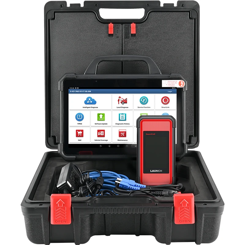 LAUNCH X431 PAD7 & X-PROG3 Automotive Diagnostic Programming Tool All Key Lost Programmer Immobilizer 2 Years Free Update
