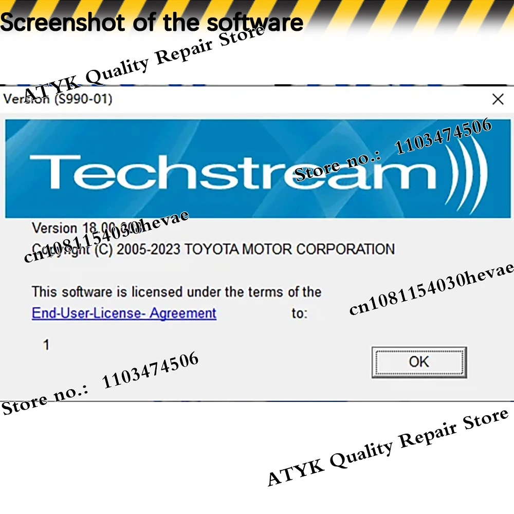 Newest Version FOR TOYOTA TIS Techstream 18.00.008 Software Link and Active Code For MINIVCI MINI VCI OTC Scanner Openport 2.0