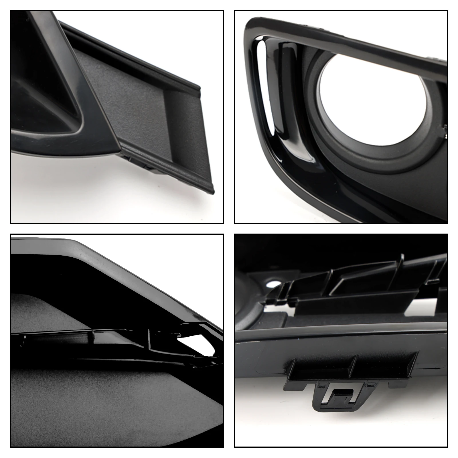 Artudatech 2PCS Front Bumper Fog Light Grille Covers Fit for BMW 3 Series F30 F31 2013-2015