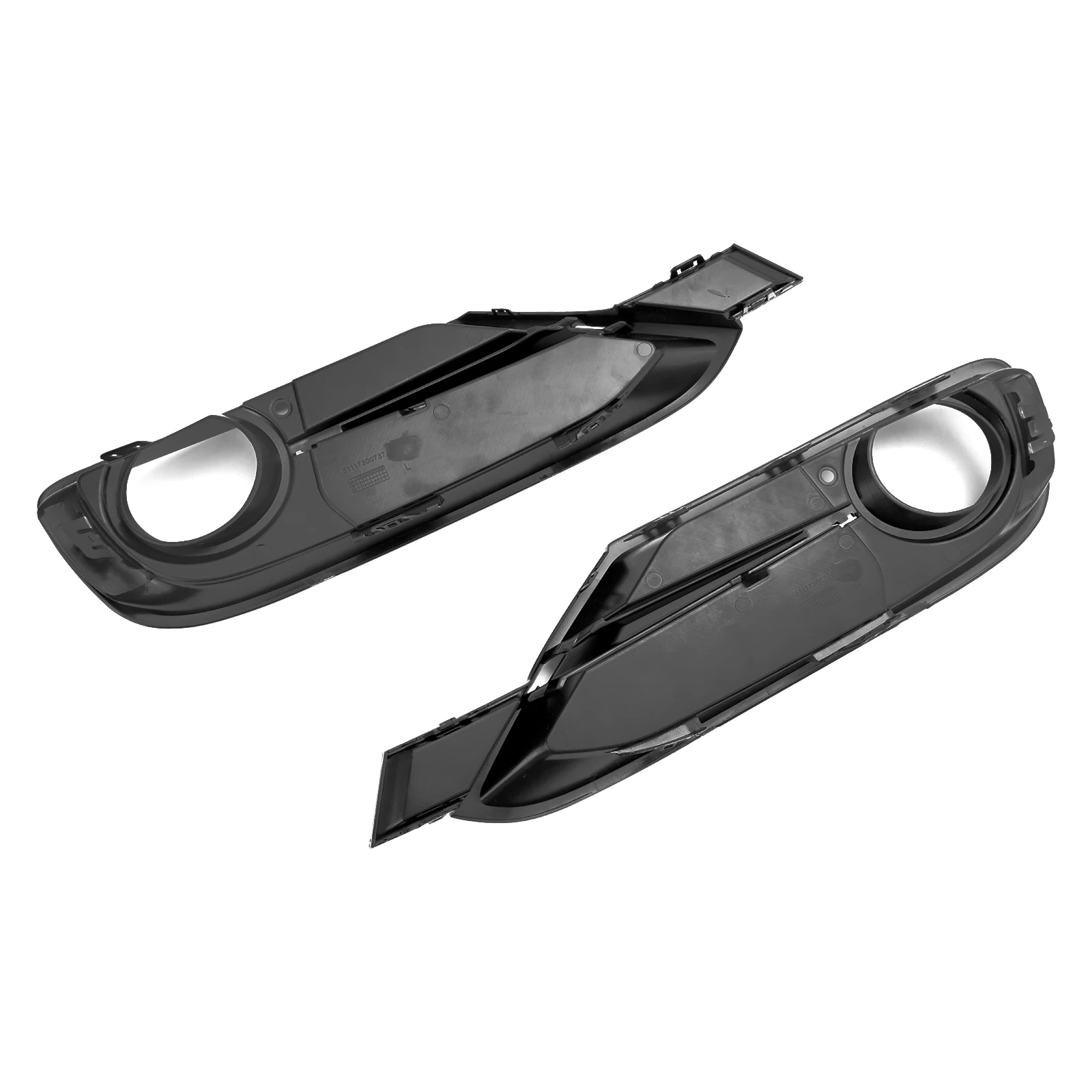 Artudatech 2PCS Front Bumper Fog Light Grille Covers Fit for BMW 3 Series F30 F31 2013-2015