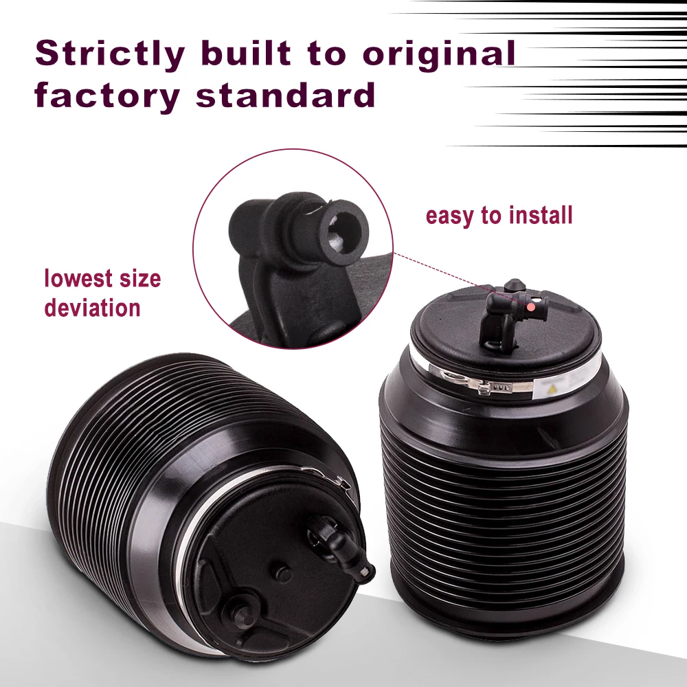 Pair Air Spring bags Rear Left & Right for Toyota Landcruiser Prado 120 2003-2009 4808035011 4809035011